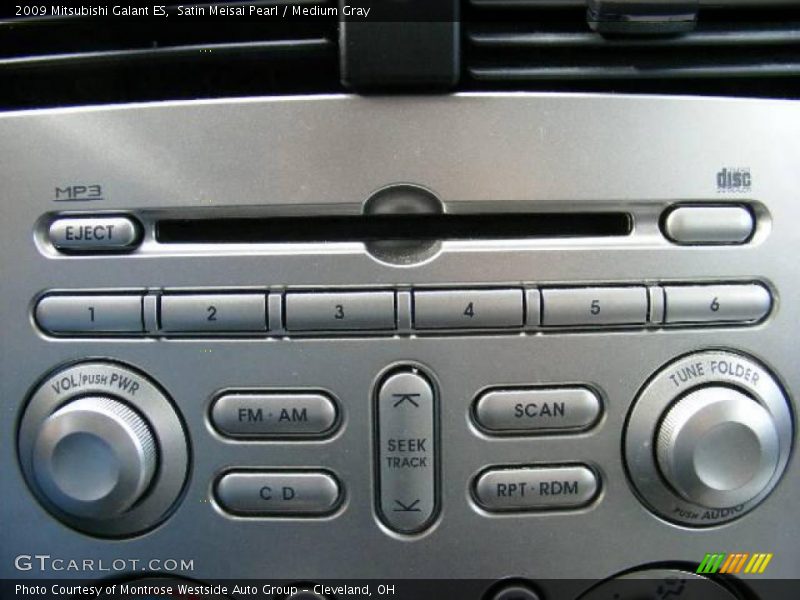 Satin Meisai Pearl / Medium Gray 2009 Mitsubishi Galant ES