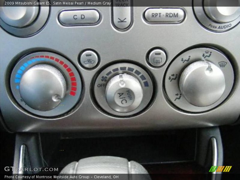 Satin Meisai Pearl / Medium Gray 2009 Mitsubishi Galant ES