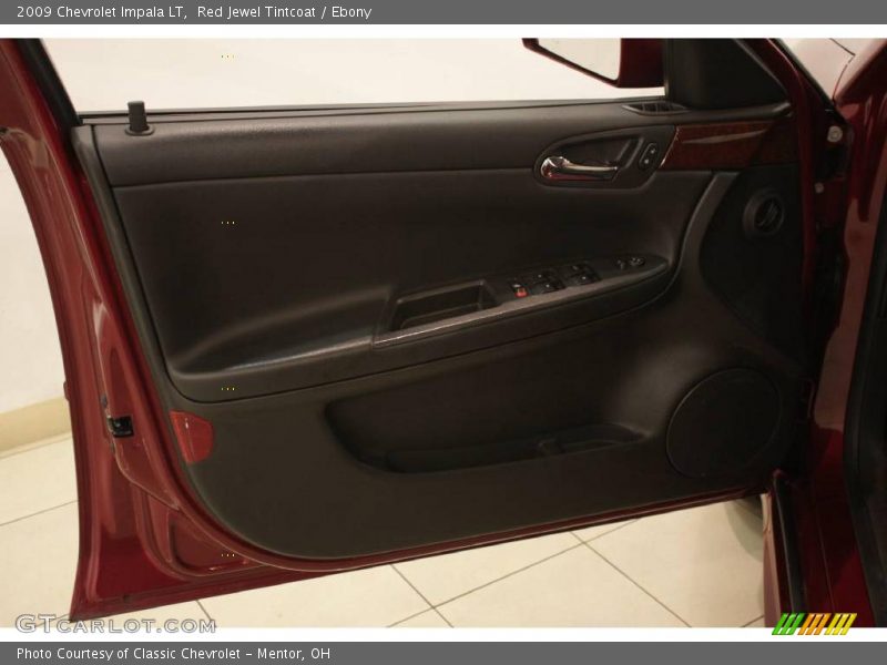 Red Jewel Tintcoat / Ebony 2009 Chevrolet Impala LT