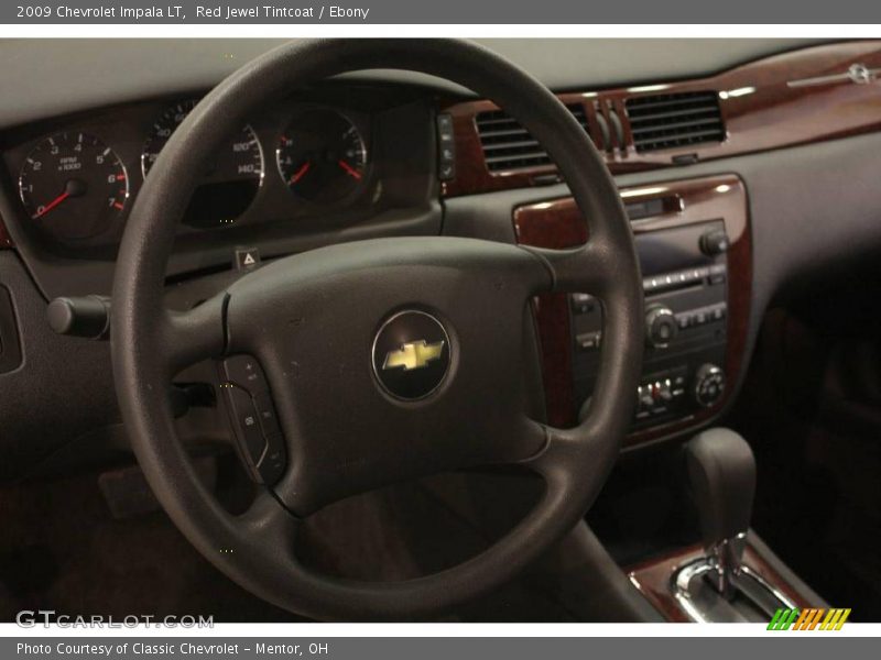 Red Jewel Tintcoat / Ebony 2009 Chevrolet Impala LT