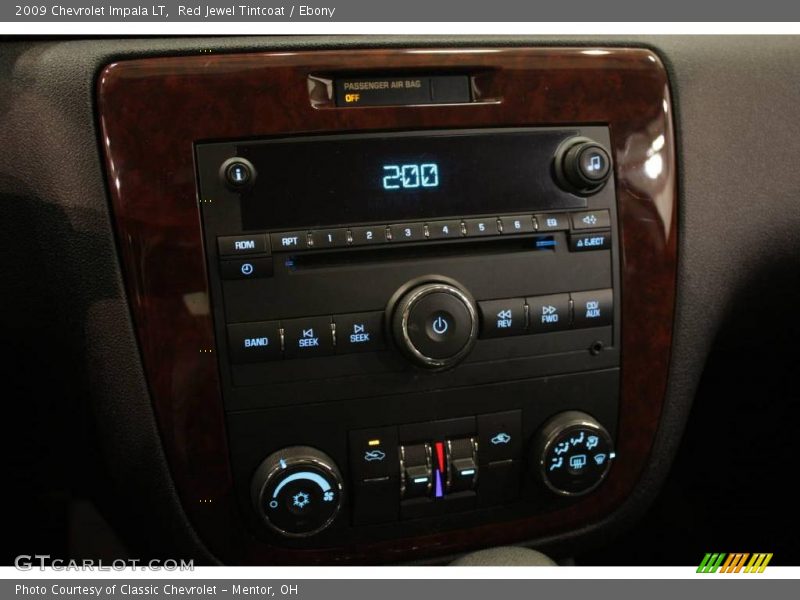 Red Jewel Tintcoat / Ebony 2009 Chevrolet Impala LT