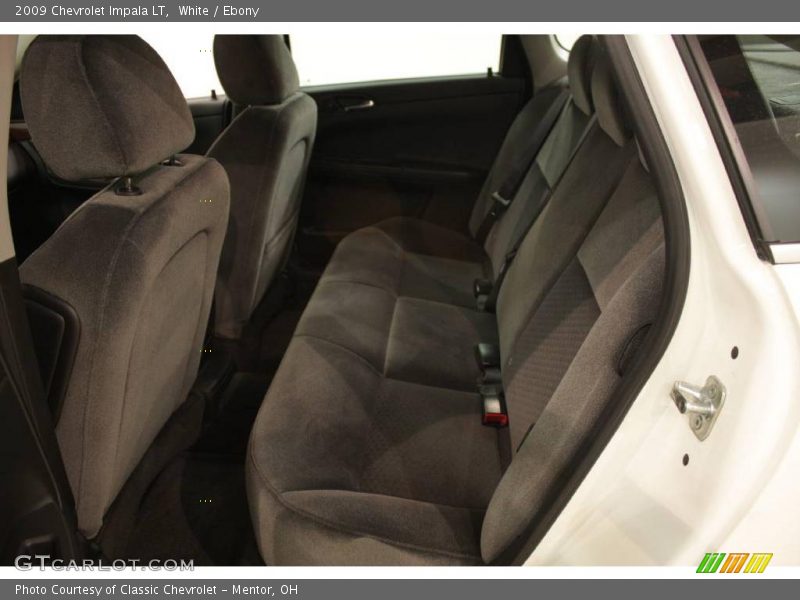 White / Ebony 2009 Chevrolet Impala LT