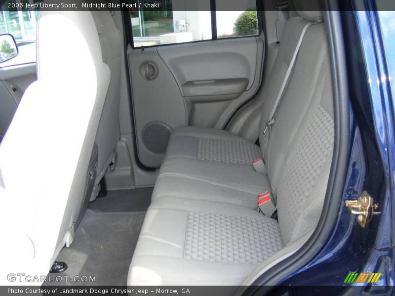 Midnight Blue Pearl / Khaki 2006 Jeep Liberty Sport