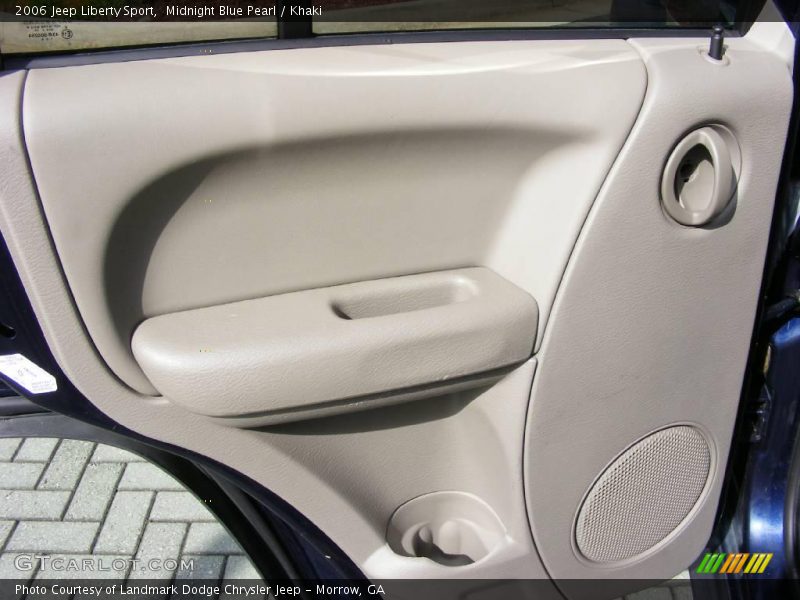 Midnight Blue Pearl / Khaki 2006 Jeep Liberty Sport