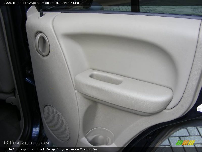Midnight Blue Pearl / Khaki 2006 Jeep Liberty Sport