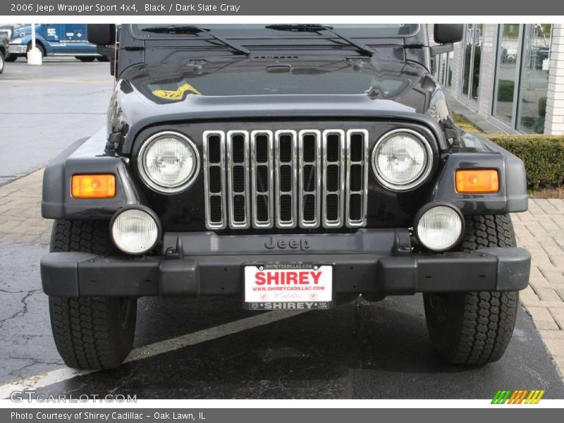 Black / Dark Slate Gray 2006 Jeep Wrangler Sport 4x4