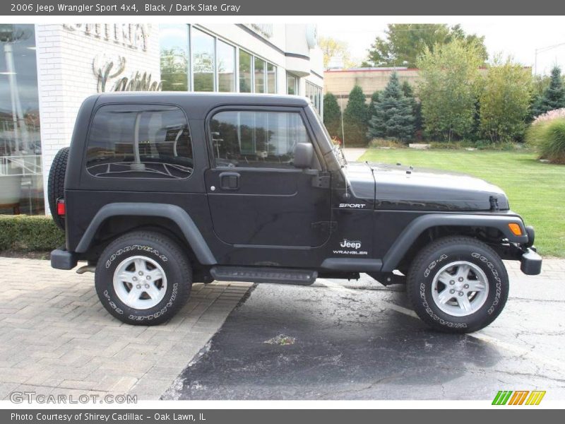 Black / Dark Slate Gray 2006 Jeep Wrangler Sport 4x4
