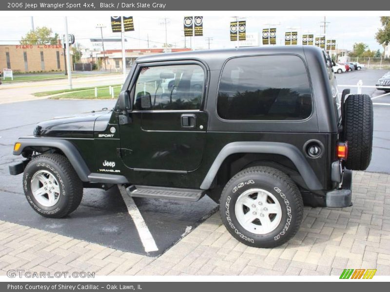 Black / Dark Slate Gray 2006 Jeep Wrangler Sport 4x4
