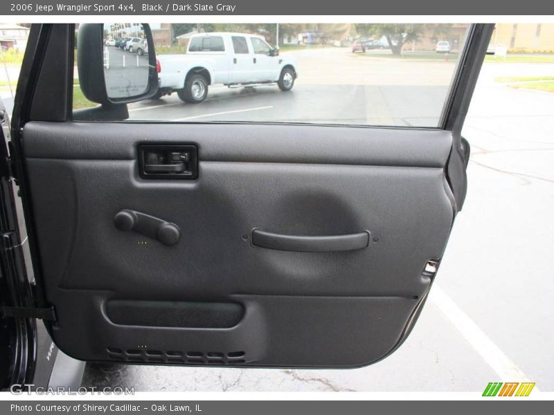 Black / Dark Slate Gray 2006 Jeep Wrangler Sport 4x4