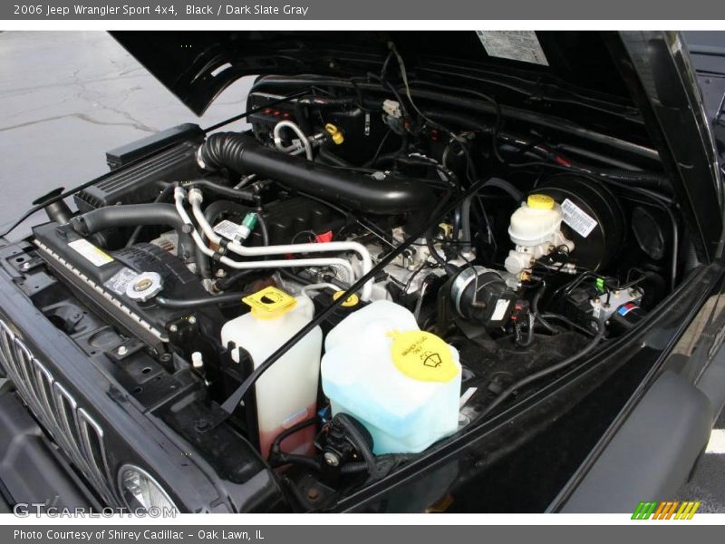 Black / Dark Slate Gray 2006 Jeep Wrangler Sport 4x4