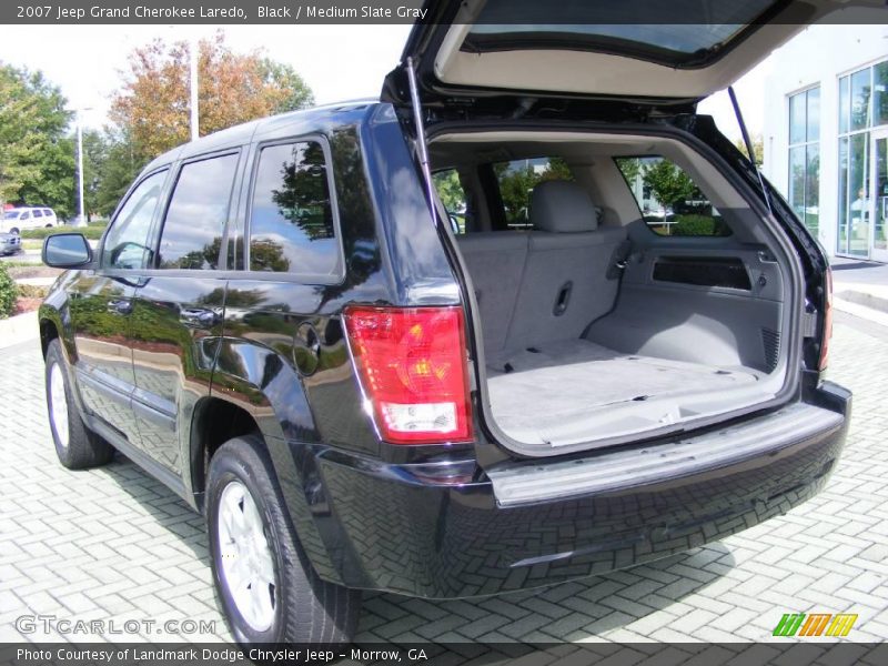 Black / Medium Slate Gray 2007 Jeep Grand Cherokee Laredo