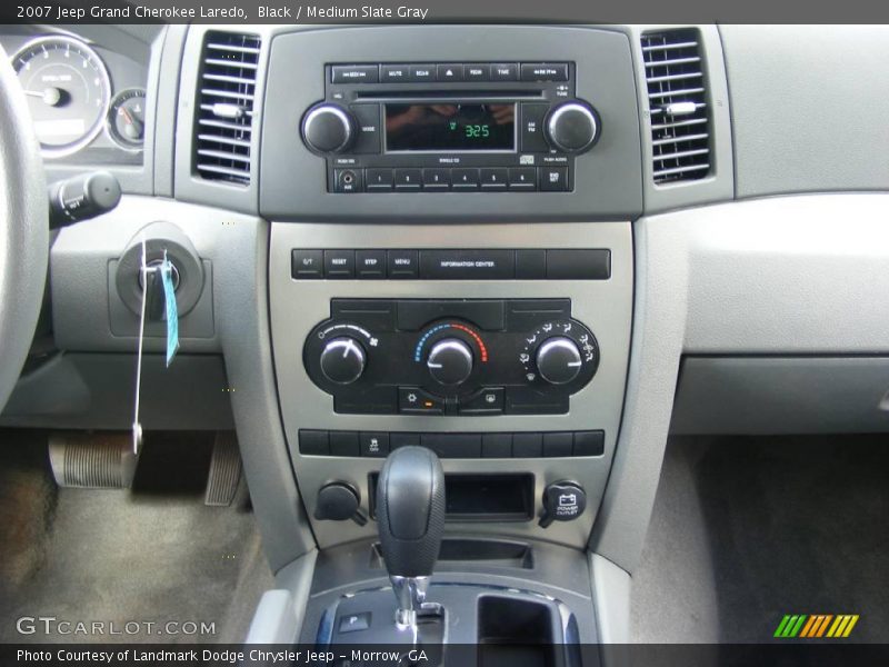 Black / Medium Slate Gray 2007 Jeep Grand Cherokee Laredo