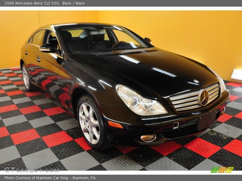 Black / Black 2006 Mercedes-Benz CLS 500