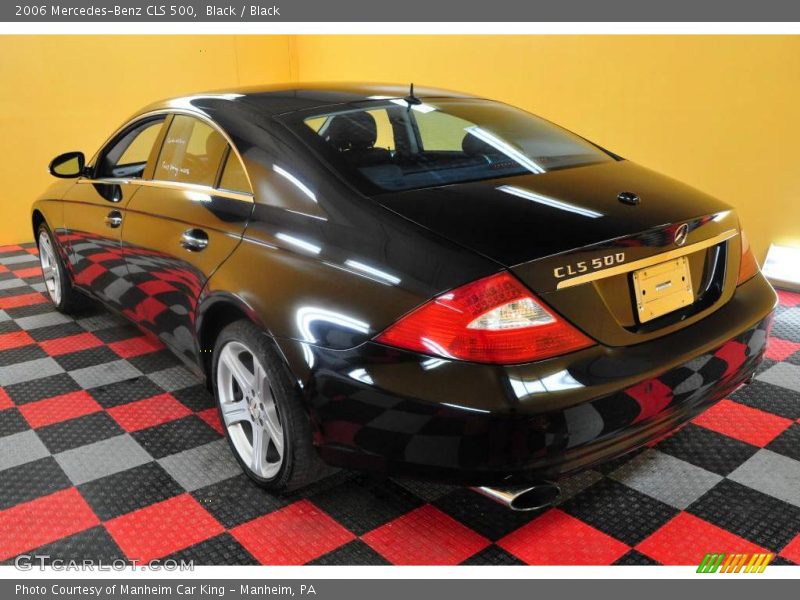 Black / Black 2006 Mercedes-Benz CLS 500