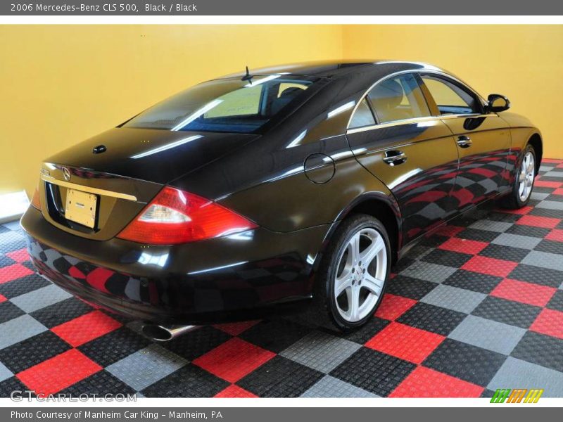 Black / Black 2006 Mercedes-Benz CLS 500