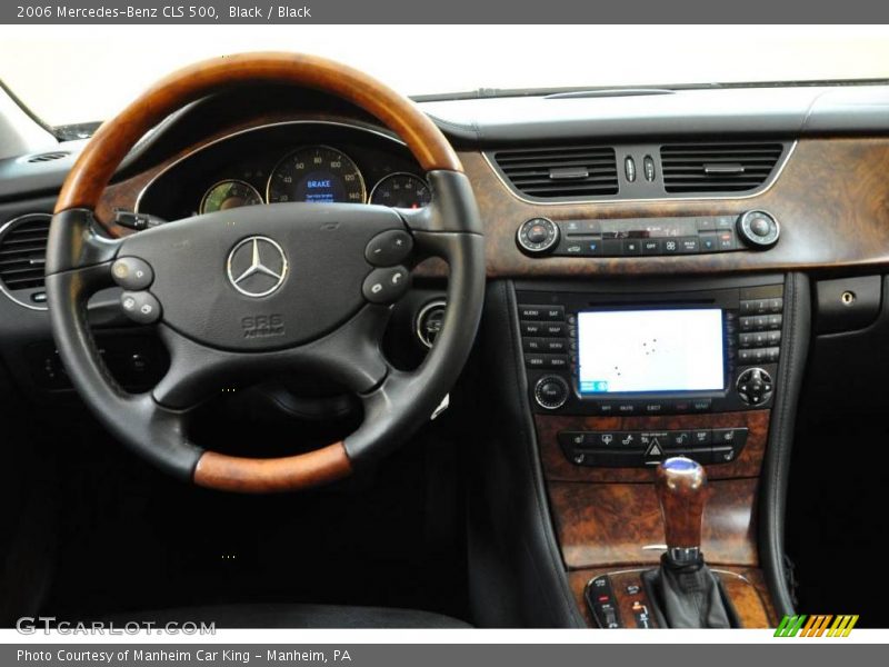 Black / Black 2006 Mercedes-Benz CLS 500