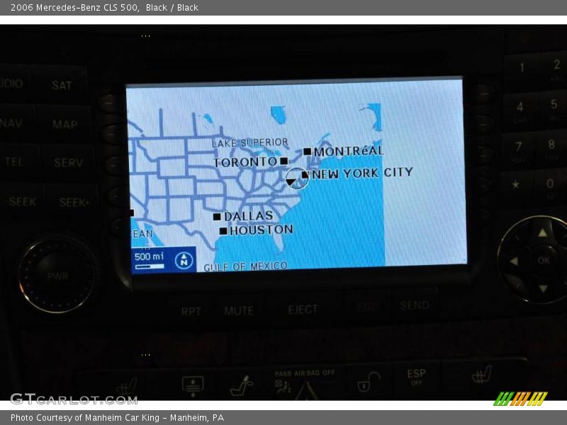 Black / Black 2006 Mercedes-Benz CLS 500