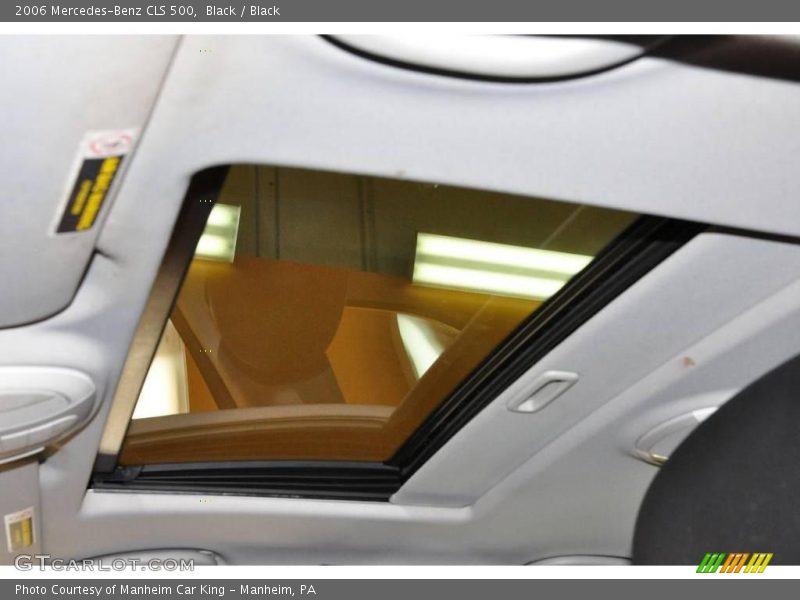 Black / Black 2006 Mercedes-Benz CLS 500