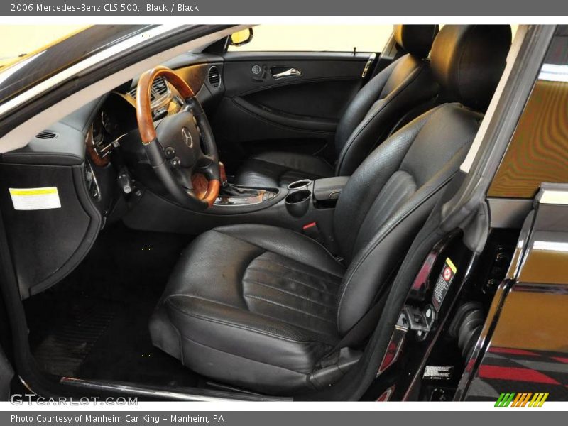 Black / Black 2006 Mercedes-Benz CLS 500