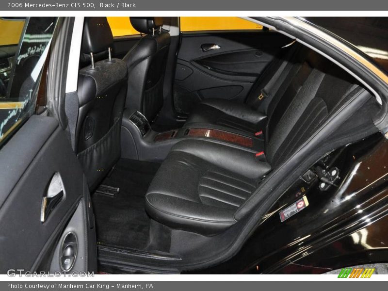 Black / Black 2006 Mercedes-Benz CLS 500