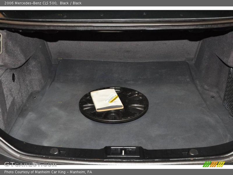 Black / Black 2006 Mercedes-Benz CLS 500