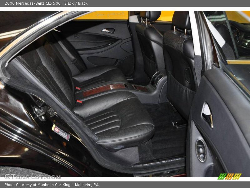 Black / Black 2006 Mercedes-Benz CLS 500
