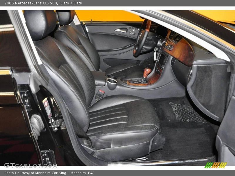 Black / Black 2006 Mercedes-Benz CLS 500