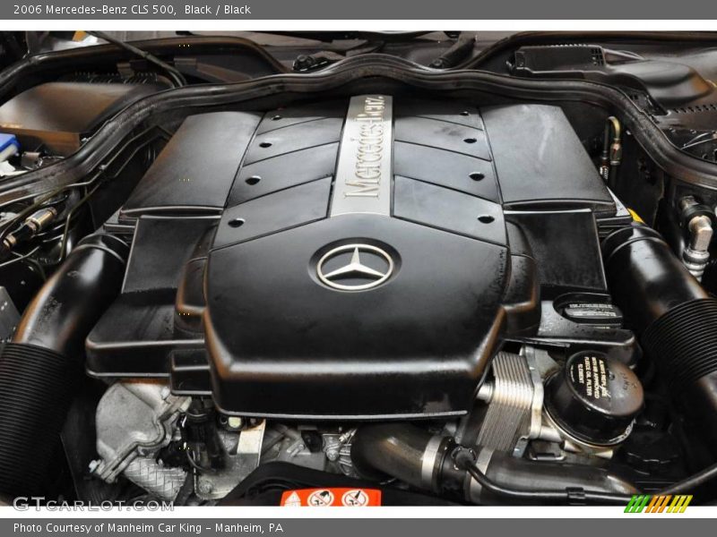 Black / Black 2006 Mercedes-Benz CLS 500