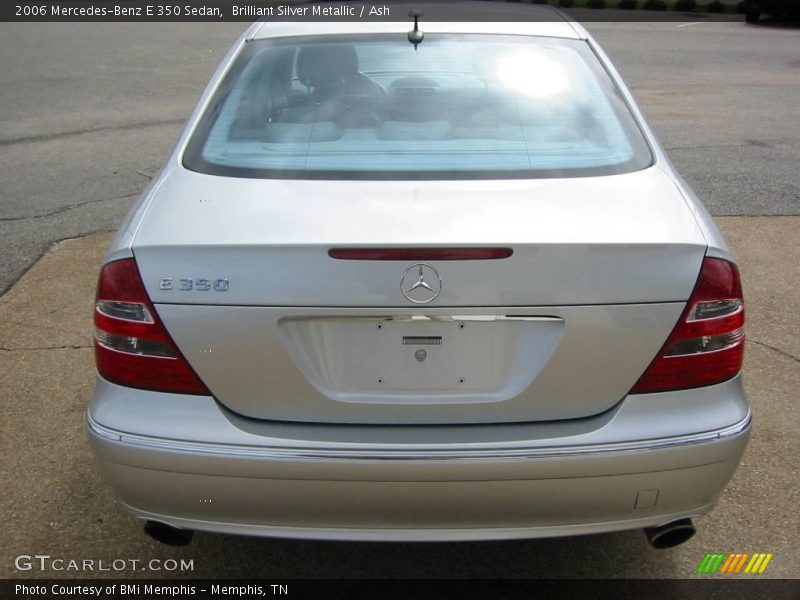 Brilliant Silver Metallic / Ash 2006 Mercedes-Benz E 350 Sedan