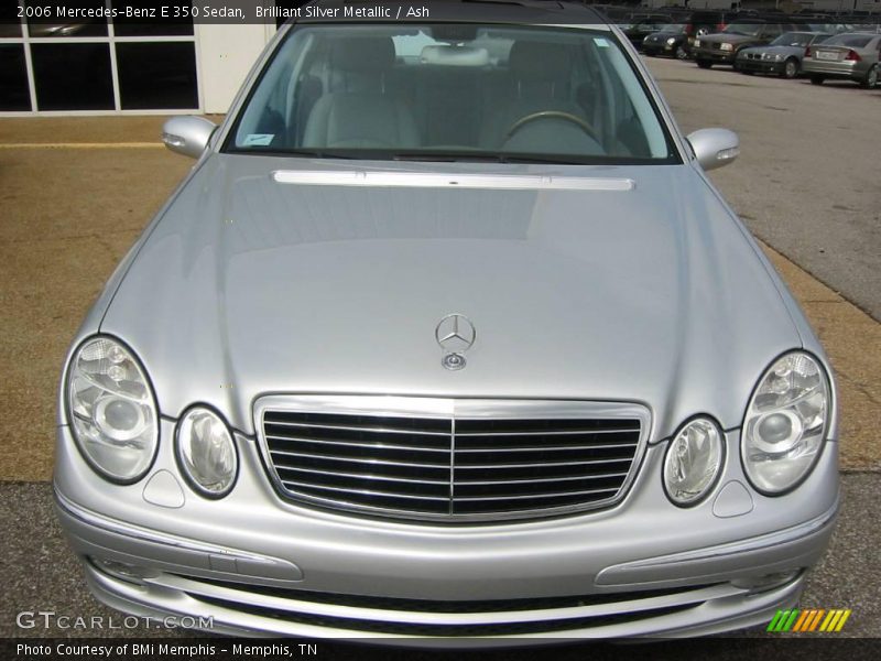 Brilliant Silver Metallic / Ash 2006 Mercedes-Benz E 350 Sedan
