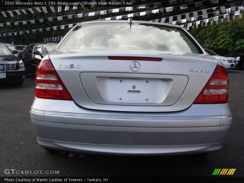 Iridium Silver Metallic / Ash 2006 Mercedes-Benz C 280 4Matic Luxury