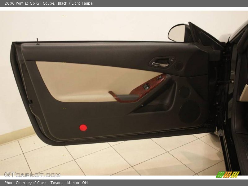 Black / Light Taupe 2006 Pontiac G6 GT Coupe