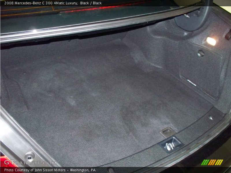 Black / Black 2008 Mercedes-Benz C 300 4Matic Luxury