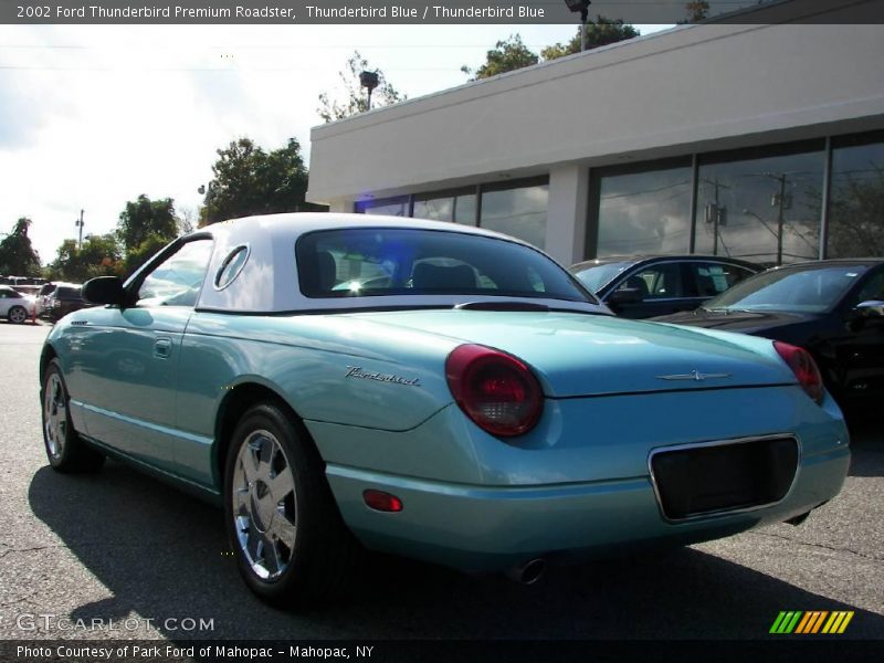 Thunderbird Blue / Thunderbird Blue 2002 Ford Thunderbird Premium Roadster