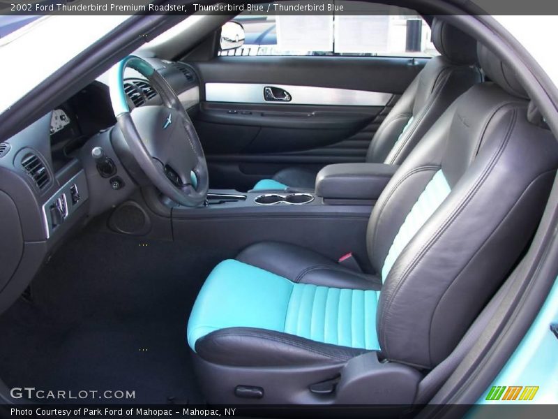 Thunderbird Blue / Thunderbird Blue 2002 Ford Thunderbird Premium Roadster
