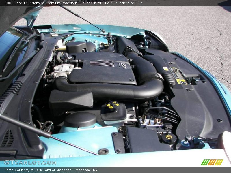 Thunderbird Blue / Thunderbird Blue 2002 Ford Thunderbird Premium Roadster