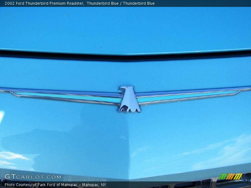 Thunderbird Blue / Thunderbird Blue 2002 Ford Thunderbird Premium Roadster