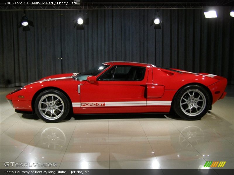 Mark IV Red / Ebony Black 2006 Ford GT