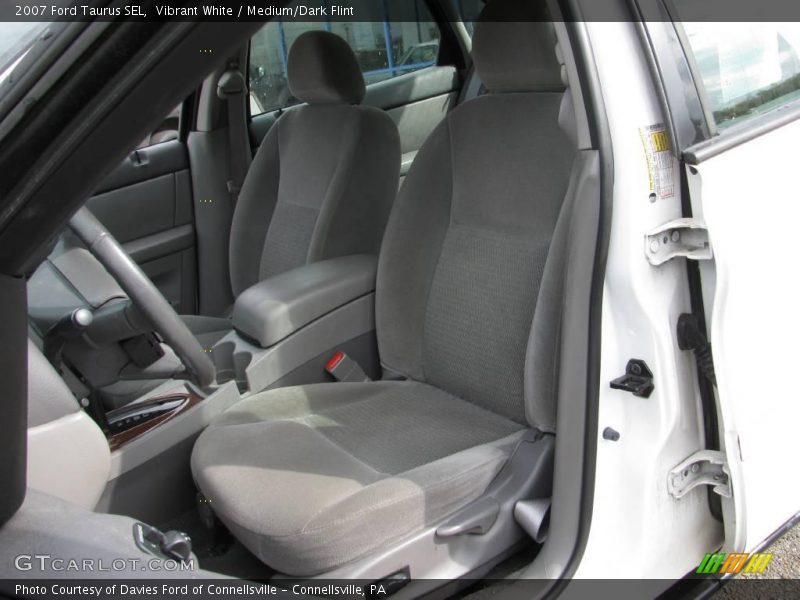 Vibrant White / Medium/Dark Flint 2007 Ford Taurus SEL