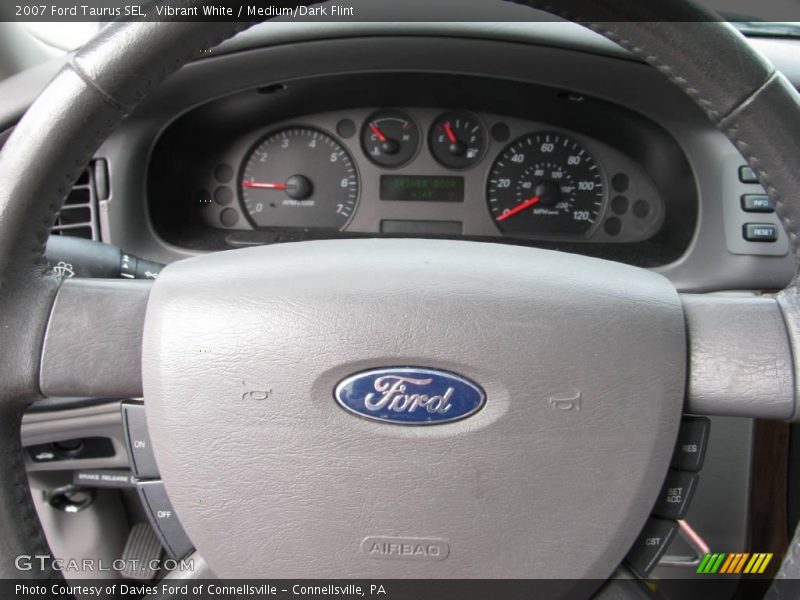 Vibrant White / Medium/Dark Flint 2007 Ford Taurus SEL