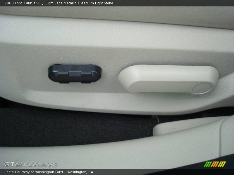 Light Sage Metallic / Medium Light Stone 2008 Ford Taurus SEL