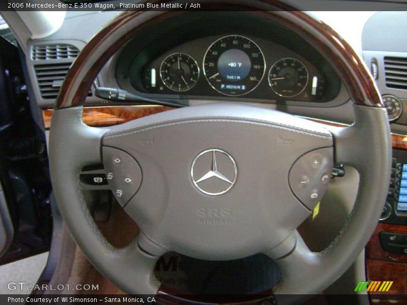 Platinum Blue Metallic / Ash 2006 Mercedes-Benz E 350 Wagon