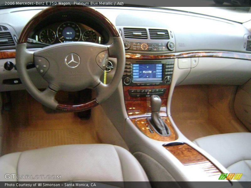 Platinum Blue Metallic / Ash 2006 Mercedes-Benz E 350 Wagon