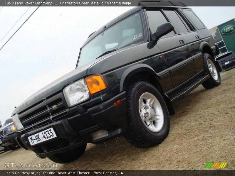 Charleston Green Metallic / Bahama Beige 1998 Land Rover Discovery LE