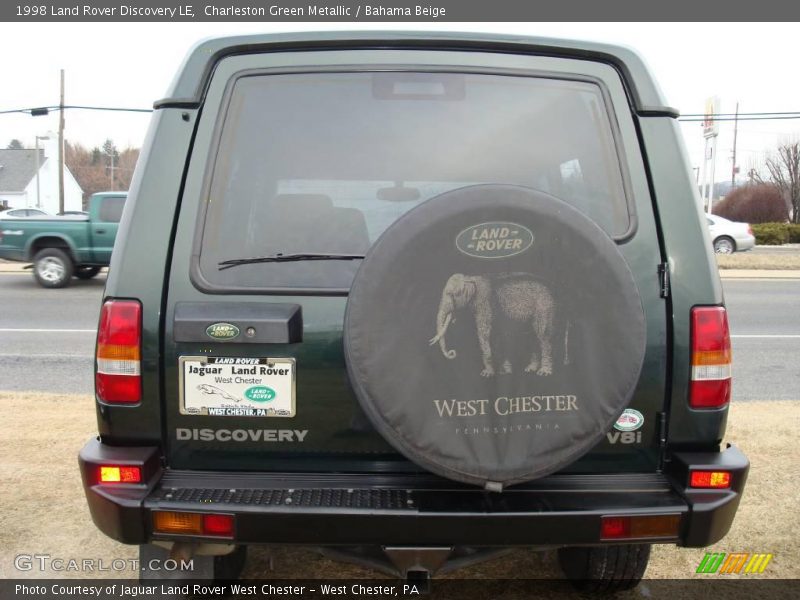 Charleston Green Metallic / Bahama Beige 1998 Land Rover Discovery LE