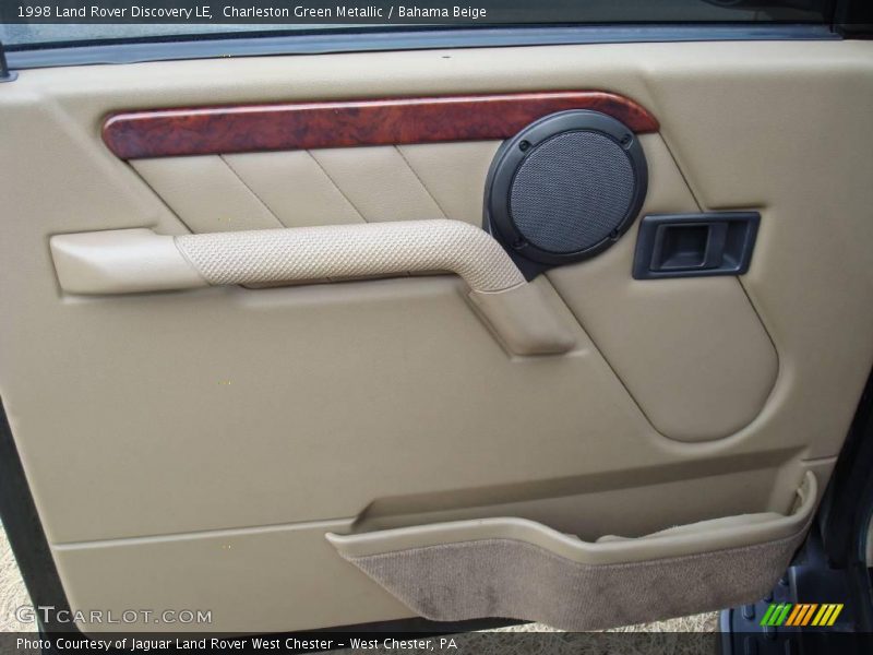 Charleston Green Metallic / Bahama Beige 1998 Land Rover Discovery LE