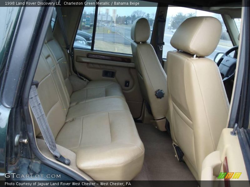 Charleston Green Metallic / Bahama Beige 1998 Land Rover Discovery LE