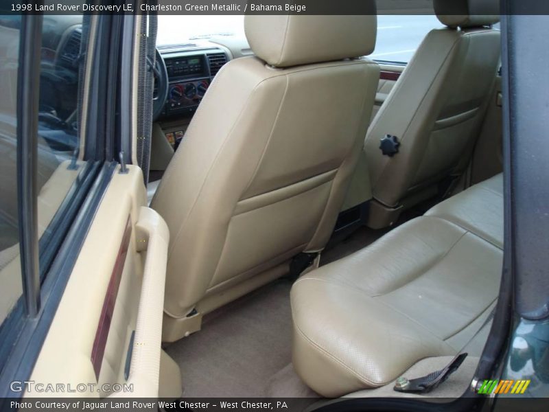 Charleston Green Metallic / Bahama Beige 1998 Land Rover Discovery LE