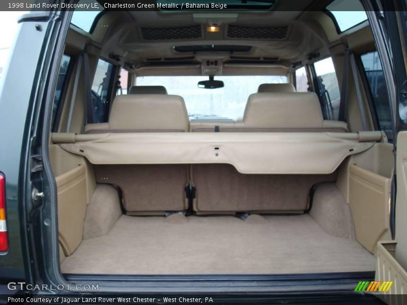Charleston Green Metallic / Bahama Beige 1998 Land Rover Discovery LE