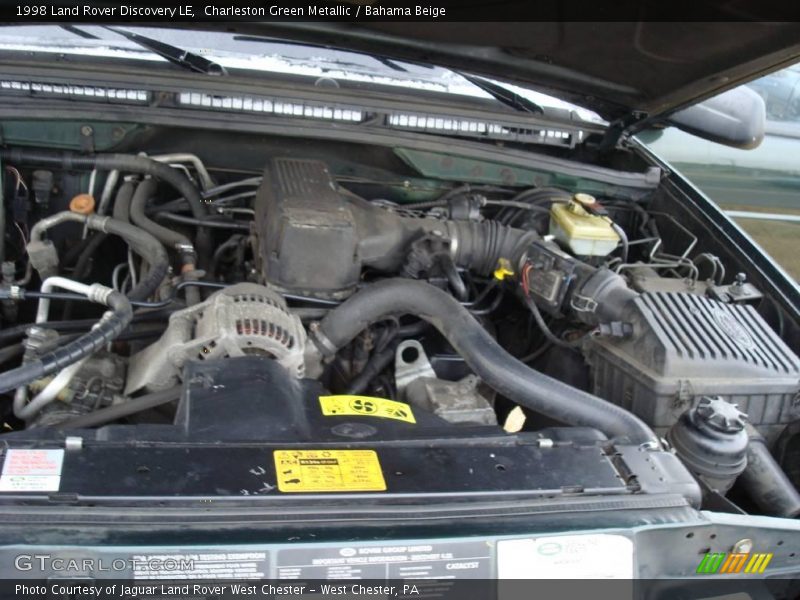 Charleston Green Metallic / Bahama Beige 1998 Land Rover Discovery LE